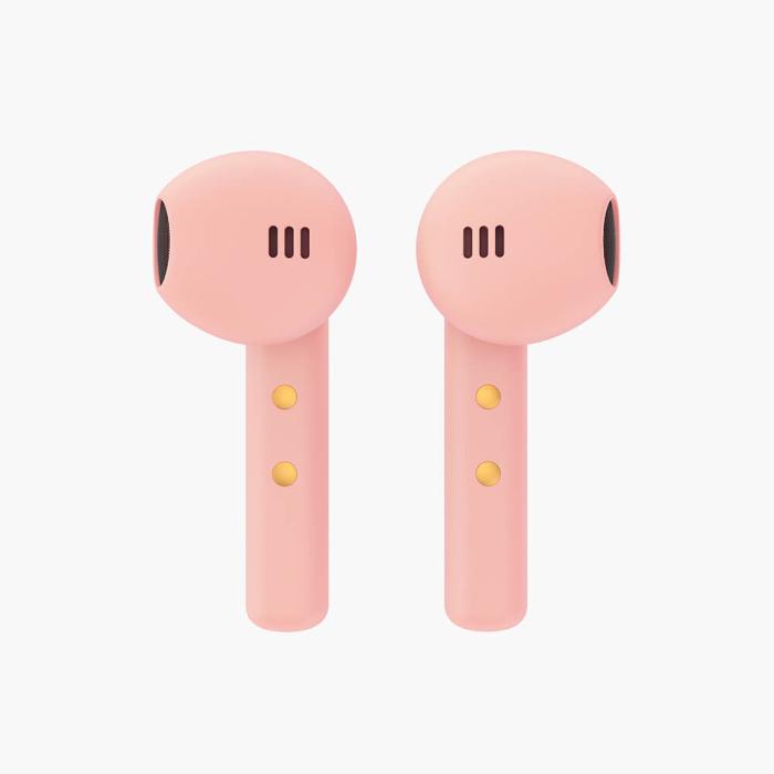 Bild 5, LEDWOOD LEDWOOD Hörlur Hubble TWS True Wireless In-Ear Mic Rosa - Teknikhallen.se