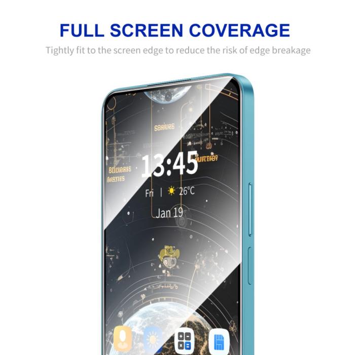 Bild 2, ENKAY ENKAY Motorola Moto G04 4G/G24 4G Skärmskydd Transparent - Teknikhallen.se