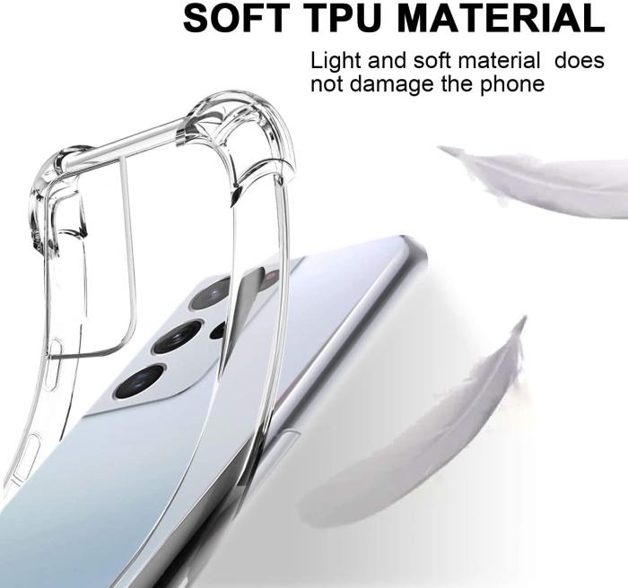 Bild 2,  Samsung Galaxy S21 Ultra - Shockproof TPU Skal - Teknikhallen.se
