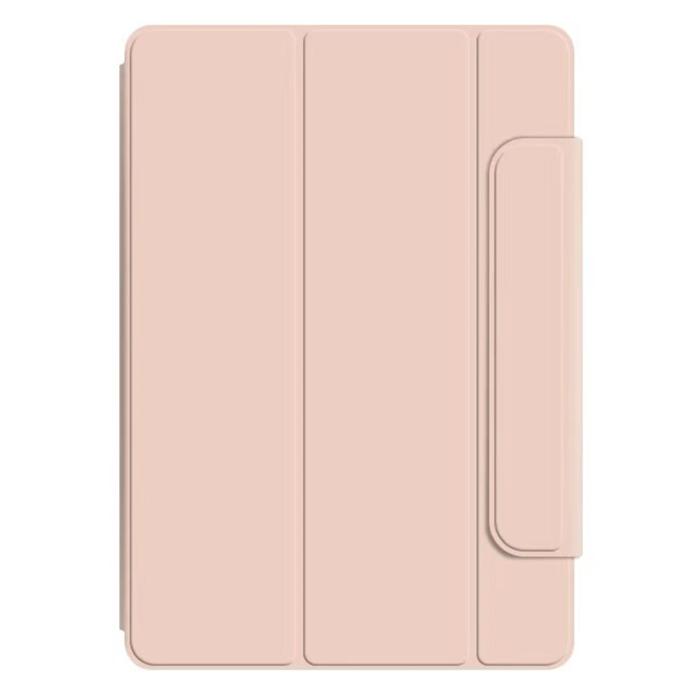 Bild 3,  Google Pixel Tablet Fodral 2in1 Magnet Tri-Fold Ljus Rosa - Teknikhallen.se