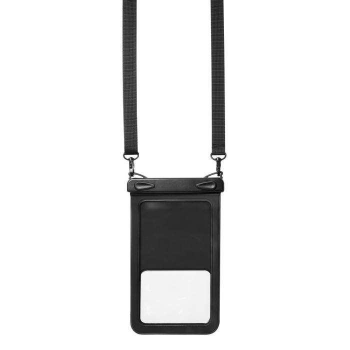 Bild 4, Spigen Spigen Universal Vattentät Väska Svart / Transparent - Teknikhallen.se