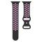 ColorPop Sportarmband Dual-Color Apple Watch 42/44/45/49 mm (S/M) Svart/Lila - Teknikhallen.se