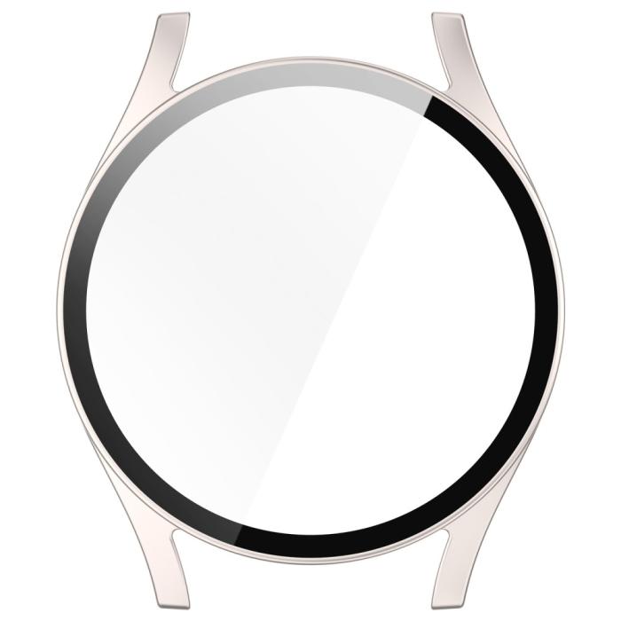 Bild 4,  Galaxy Watch 7 40 mm Skal Med Skärmskydd Off White - Teknikhallen.se