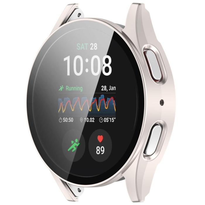 Bild 5,  Galaxy Watch 7 40 mm Skal Med Skärmskydd Off White - Teknikhallen.se