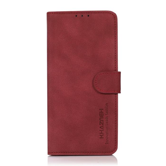 Bild 6, KHAZNEH KHAZNEH Samsung Galaxy S26 Fodral Läder Röd - Teknikhallen.se