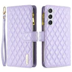 BINFEN BINFEN Galaxy S24 Fodral Diamond Multifunktionell Lila - Teknikhallen.se