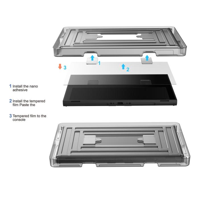 Bild 4, DOBE DOBE Nintendo Switch 2 2-PACK Skärmskydd Härdat Glas - Teknikhallen.se