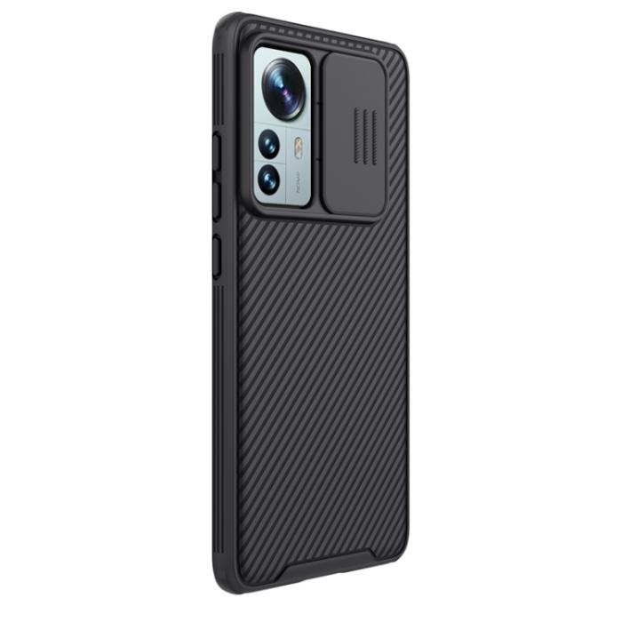 Bild 2, NILLKIN NILLKIN Xiaomi 12 Pro Skal CamShield Pro Svart - Teknikhallen.se