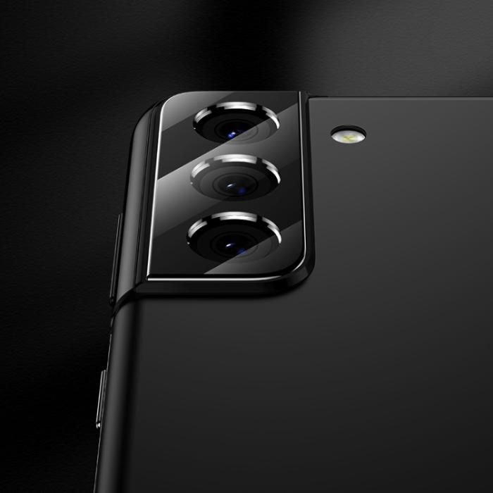 Bild 4, BENKS BENKS Samsung Galaxy S21 Plus 2-PACK Linsskydd Härdat Glas - Teknikhallen.se