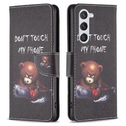  Samsung Galaxy S24 Fodral Med Tryck Dont Touch Bear - Teknikhallen.se