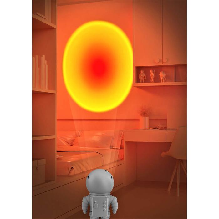 Bild 6, Mobility On Board MOB Projektor Astrolight Orange Sunset Vit - Teknikhallen.se