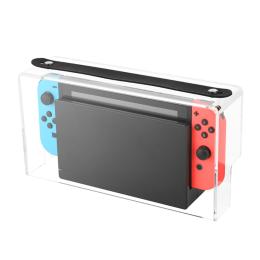  Dammskydd Till Nintendo Switch I Akryl Med Rem Transparent - Teknikhallen.se