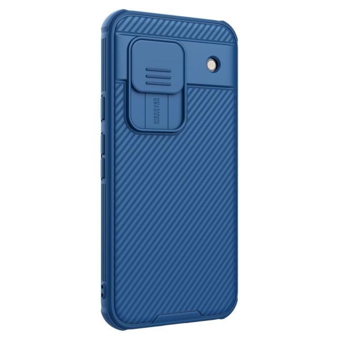 Bild 3, NILLKIN NILLKIN Google Pixel 8A CamShield Pro Skal Blå - Teknikhallen.se