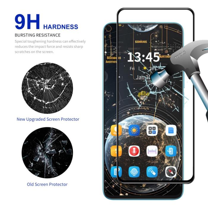 Bild 3, ENKAY ENKAY Motorola Moto G04 4G/G24 4G 2-PACK Skärmskydd Transparent - Teknikhallen.se