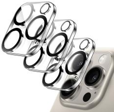  3-Pack iPhone 15 Pro Linsskydd I H&auml;rdat Glas - Teknikhallen.se