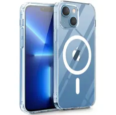  iPhone 15 MagSafe Skal Transparent - Premium - Teknikhallen.se