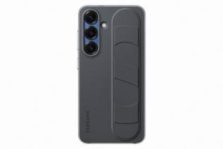 Samsung Samsung Galaxy S25 Skal Standing Grip Svart - Teknikhallen.se