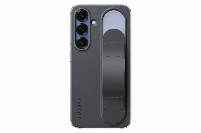 Bild 2, Samsung Samsung Galaxy S25 Skal Standing Grip Svart - Teknikhallen.se