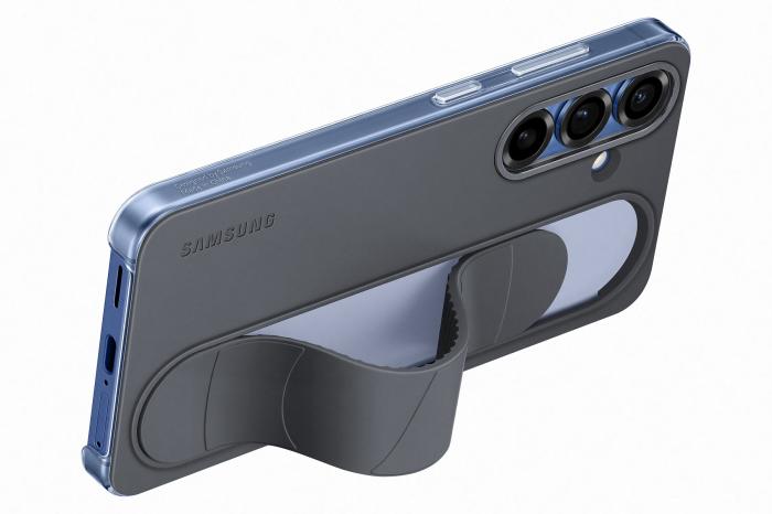 Bild 3, Samsung Samsung Galaxy S25 Skal Standing Grip Svart - Teknikhallen.se