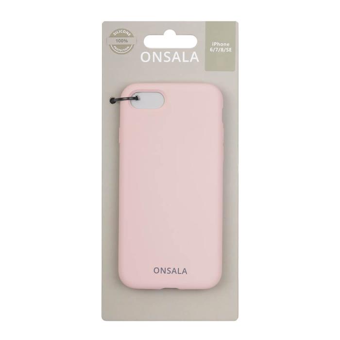 Bild 2, Onsala ONSALA iPhone 6/7/8/SE Mobilskal Silikon Sand Pink - Teknikhallen.se