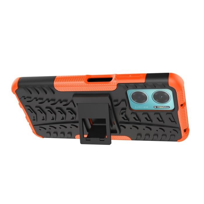 Bild 4,  Xiaomi Redmi 10 5G Skal Ultimata Stöttåligt med Stöd Orange - Teknikhallen.se