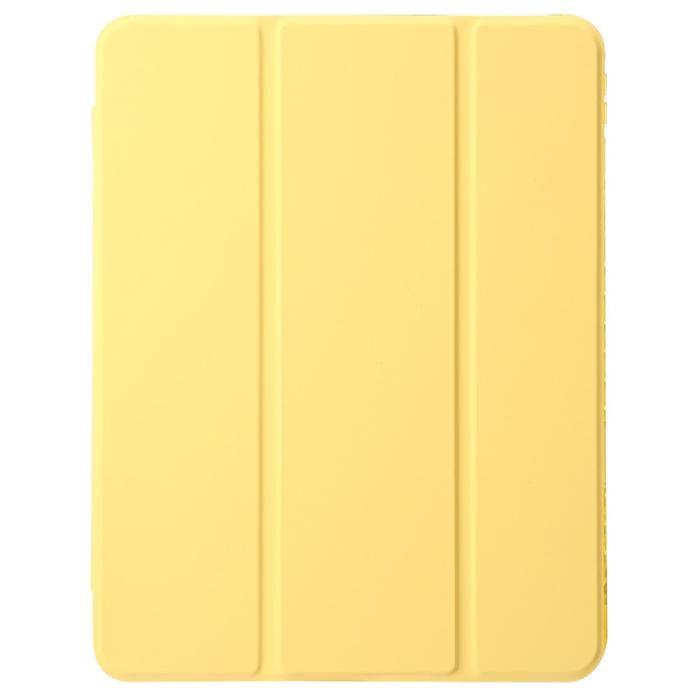 Bild 3,  iPad Pro 11 2025/2024 Fodral Tri-Fold Pennhållare Hybrid Gul - Teknikhallen.se