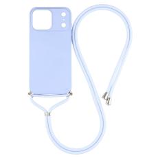  iPhone 17 Pro Skal Med Mobilsn&ouml;re TPU Lila - Teknikhallen.se