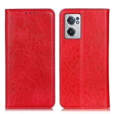  OnePlus Nord CE 2 5G Fodral Flip L&auml;der R&ouml;d - Teknikhallen.se