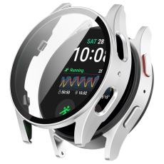  Galaxy Watch 7 40 mm Skal Med Sk&auml;rmskydd Silver - Teknikhallen.se