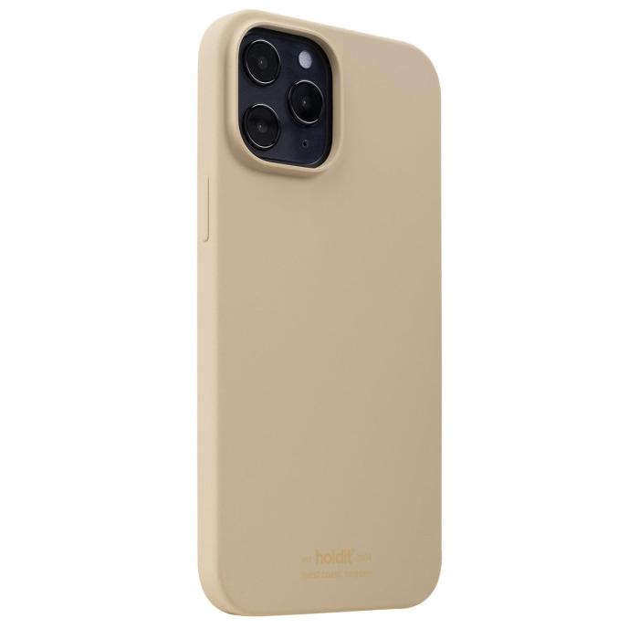 Bild 2, holdit holdit iPhone 12 Pro Max Mobilskal Silikon Beige - Teknikhallen.se