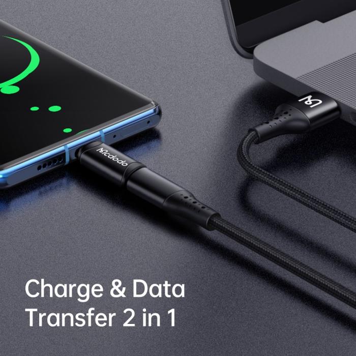 Bild 5, MCDODO Mcdodo MicroUSB Hona - USB-C Hane Adapter Svart - Teknikhallen.se