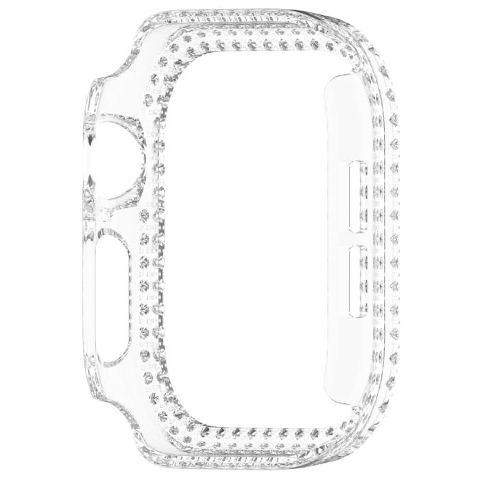 Bild 3,  Apple Watch 10 42 mm Skal Rhinestone Transparent - Teknikhallen.se