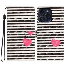  iPhone 16 Pro Fodral Med Stripes/Hj&auml;rtan - Teknikhallen.se