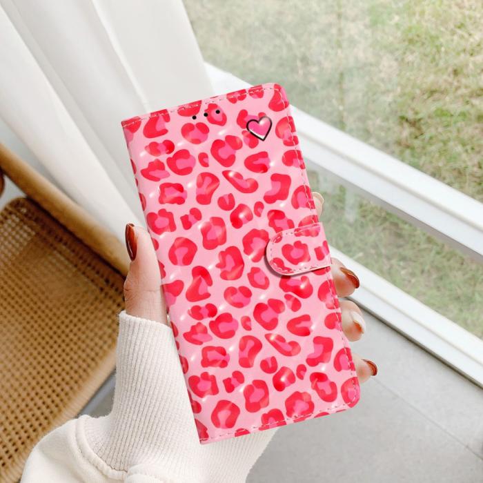 Bild 5,  iPhone 16 Pro Fodral Rosa Leopard Mönster - Teknikhallen.se