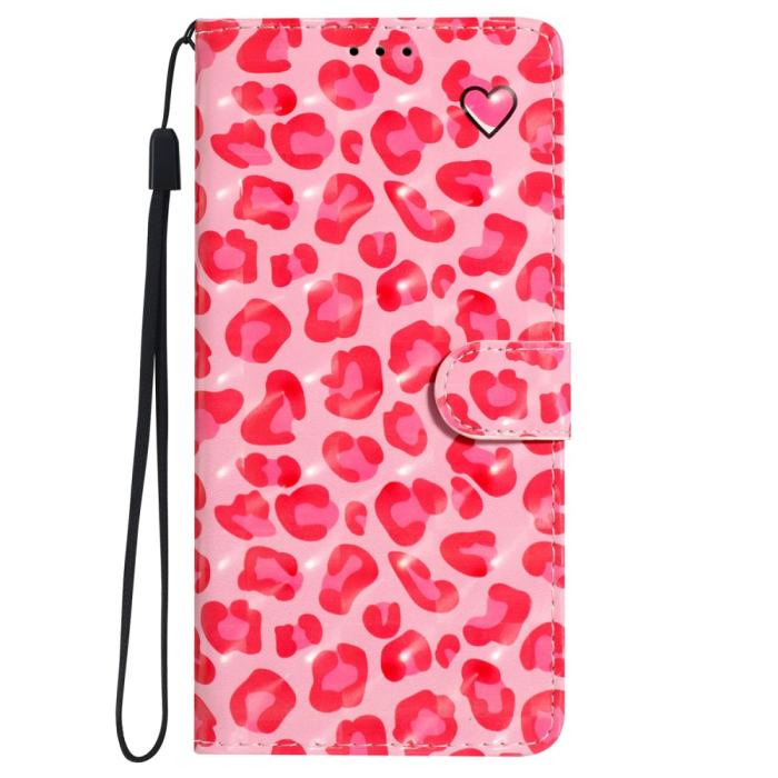 Bild 6,  iPhone 16 Pro Fodral Rosa Leopard Mönster - Teknikhallen.se