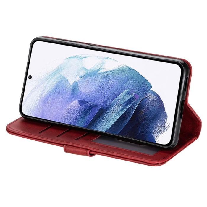 Bild 3,  Samsung Galaxy S23 Plus Fodral Multifunktionell Röd - Teknikhallen.se