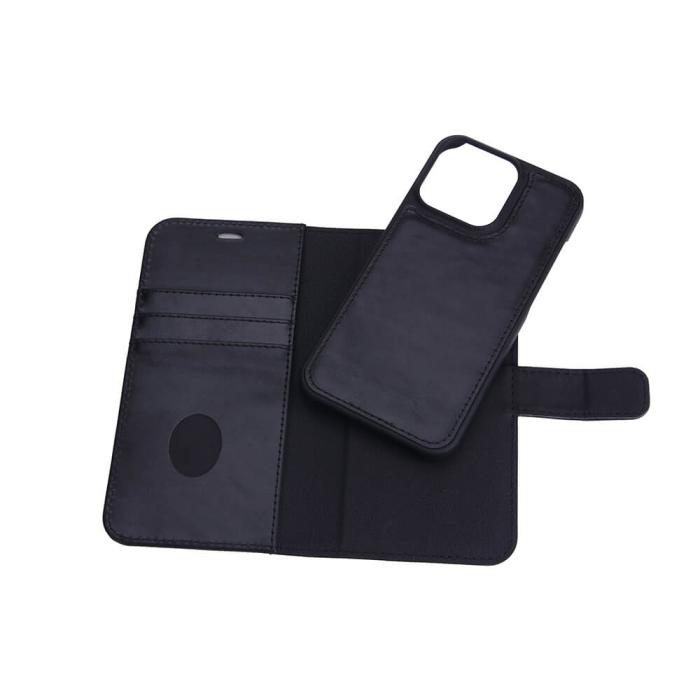 Bild 6, Radicover Radicover iPhone 13 Pro Mobilfodral 2in1 Äkta Läder Svart - Teknikhallen.se