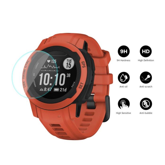 Bild 2, ENKAY ENKAY Garmin Instinct 2 2-PACK Skärmskydd Härdat Glas - Teknikhallen.se