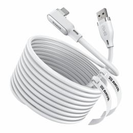 AMVR AMVR 5m Link Kabel Till VR Headset USB-C Vit - Teknikhallen.se