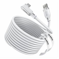 AMVR AMVR 5m Link Kabel Till VR Headset USB-C Vit - Teknikhallen.se