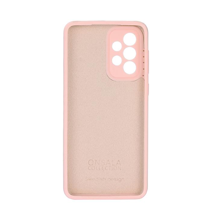Bild 3, Onsala ONSALA Samsung Galaxy A03 Mobilskal Silikon Kritrosa - Teknikhallen.se
