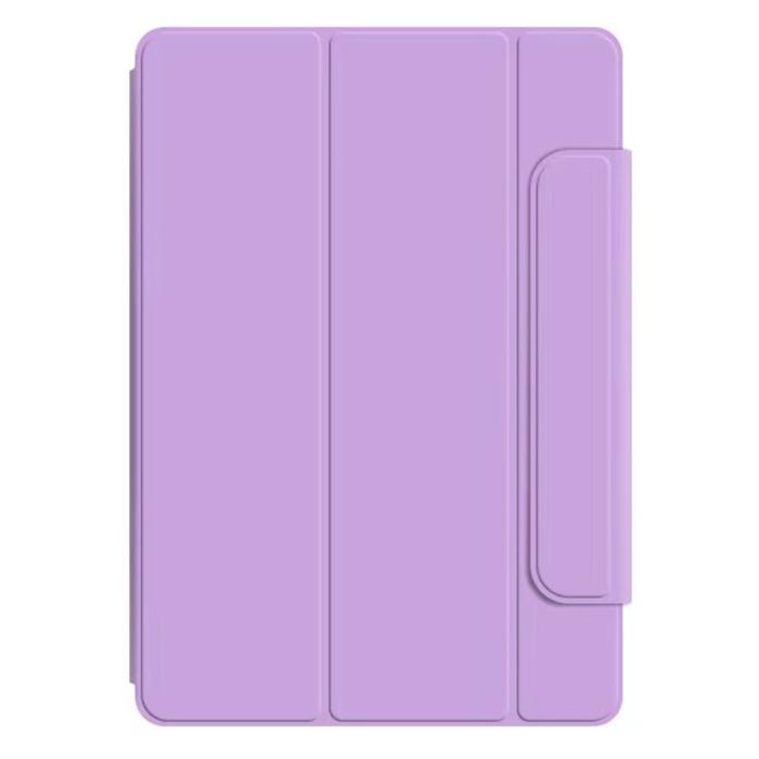 Bild 3,  Google Pixel Tablet Fodral 2in1 Magnet Tri-Fold Lila - Teknikhallen.se