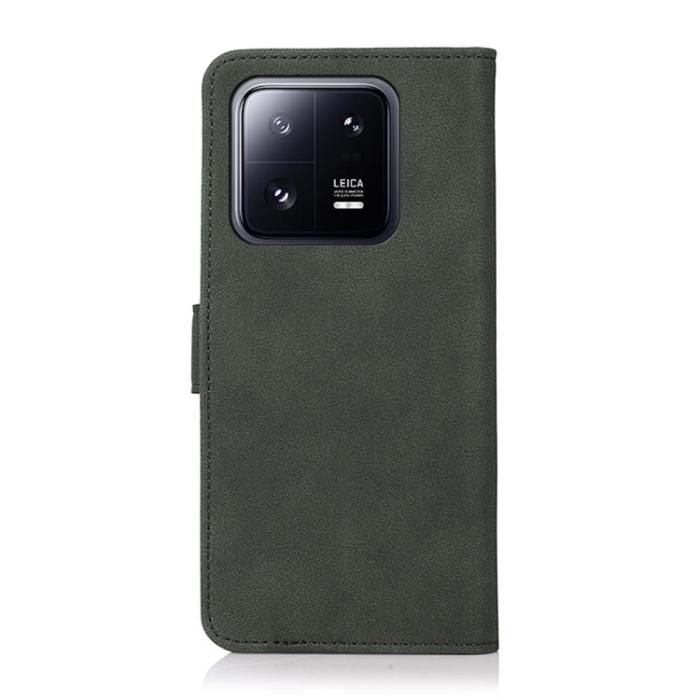 Bild 3, KHAZNEH KHAZNEH Xiaomi 13 5G Fodral Retro Läder Grön - Teknikhallen.se