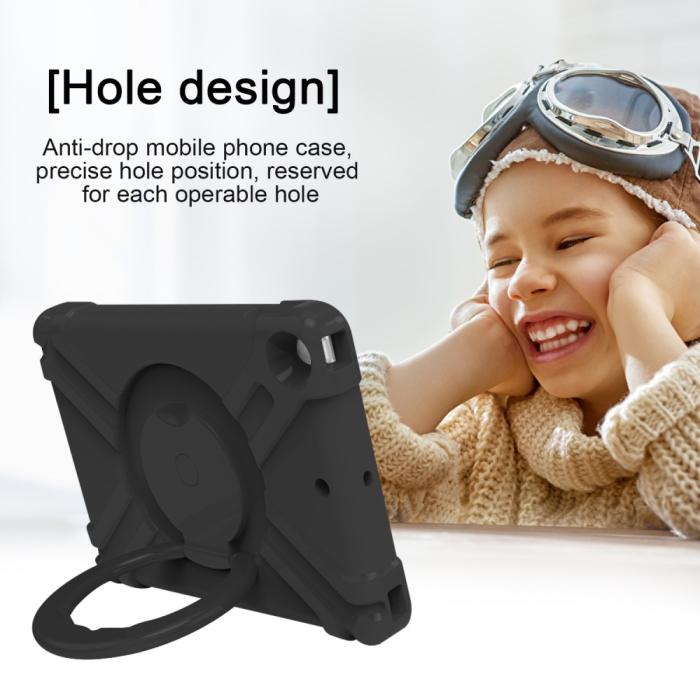 Bild 4,  iPad 10.2 2019/2020/2021 Skal 360 Hybrid Kickstand Svart - Teknikhallen.se
