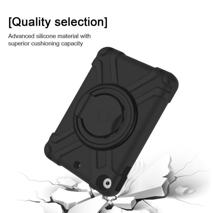 Bild 5,  iPad 10.2 2019/2020/2021 Skal 360 Hybrid Kickstand Svart - Teknikhallen.se