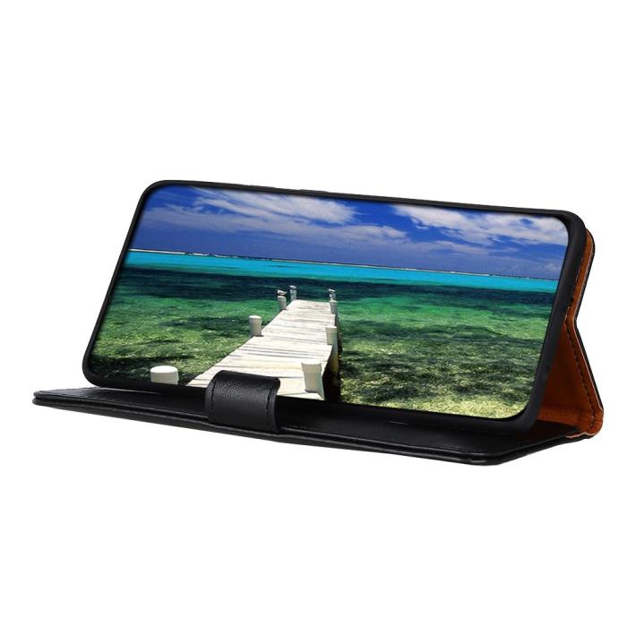 Bild 5, KHAZNEH KHAZNEH Samsung Galaxy A04s / A13 5G Fodral Läder Svart - Teknikhallen.se