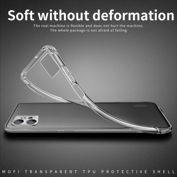 Bild 3,  MOFI Motorola Moto G32 Skal TPU Transparent - Teknikhallen.se