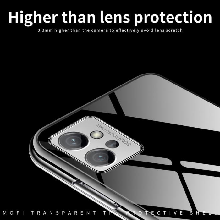 Bild 5,  MOFI Motorola Moto G32 Skal TPU Transparent - Teknikhallen.se