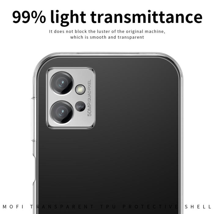 Bild 6,  MOFI Motorola Moto G32 Skal TPU Transparent - Teknikhallen.se