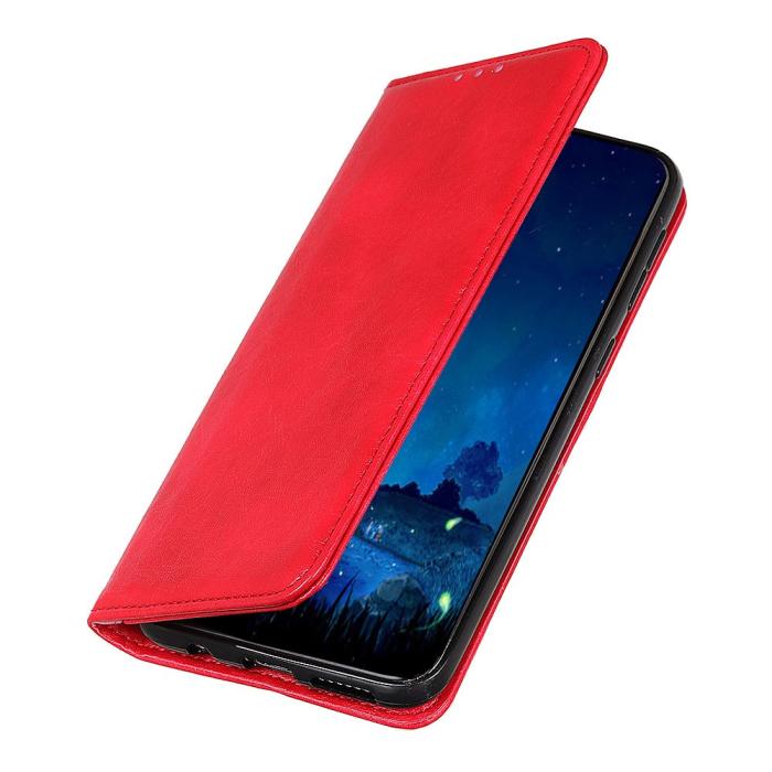 Bild 6,  OnePlus Nord CE 2 5G Fodral Flip Läder Röd - Teknikhallen.se